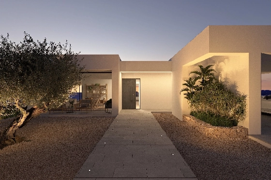 Villa in Benitachell(Cumbre del Sol) zu verkaufen, Zona de estar 272 m², Terreno 1020 m², 3 Schlafzimmer, 4 Badezimmer, Pool, ref.: VA-22646-6