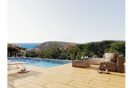 Villa in Benitachell(Cumbre del Sol) zu verkaufen, Zona de estar 190 m², Terreno 817 m², 3 Schlafzimmer, 4 Badezimmer, Pool, ref.: VA-22894-7