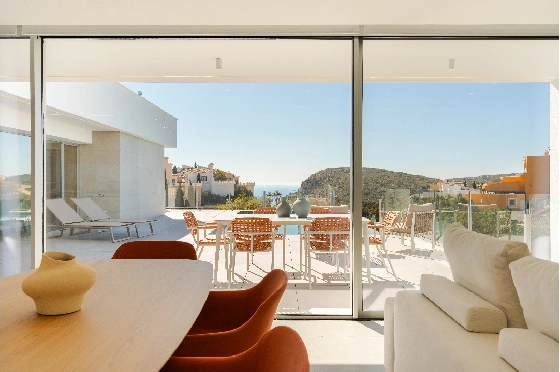 Villa in Benitachell(Cumbre del Sol) zu verkaufen, Zona de estar 215 m², Terreno 813 m², 4 Schlafzimmer, 5 Badezimmer, Pool, ref.: VA-22899-32