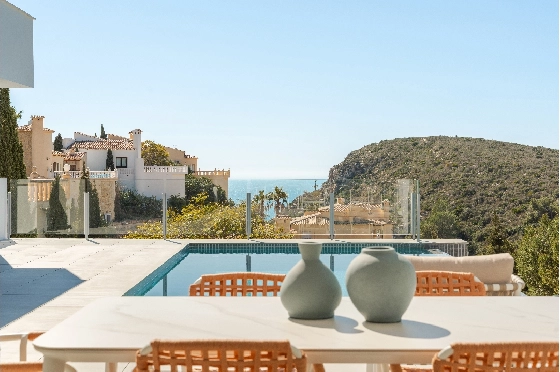 Villa in Benitachell(Cumbre del Sol) zu verkaufen, Zona de estar 215 m², Terreno 813 m², 4 Schlafzimmer, 5 Badezimmer, Pool, ref.: VA-22899-37
