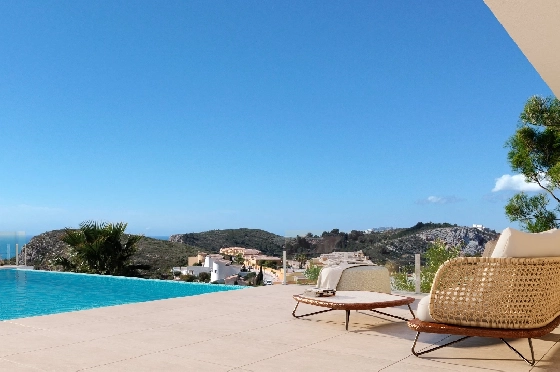 Villa in Benitachell(Cumbre del Sol) zu verkaufen, Zona de estar 215 m², Terreno 813 m², 4 Schlafzimmer, 5 Badezimmer, Pool, ref.: VA-22899-5