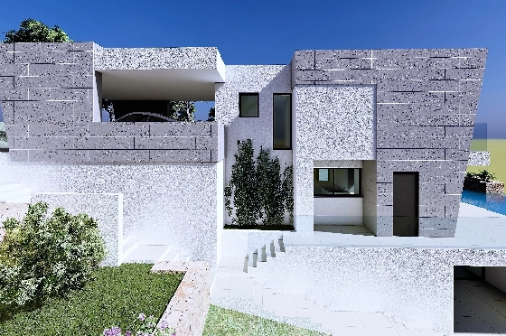 Villa in Benitachell(Benitatxell) zu verkaufen, Zona de estar 298 m², Terreno 1149 m², 3 Schlafzimmer, 4 Badezimmer, Pool, ref.: VA-22941-4
