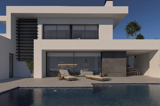 Villa in Benitachell(Benitatxell) zu verkaufen, Zona de estar 215 m², Terreno 824 m², 3 Schlafzimmer, 4 Badezimmer, Pool, ref.: VA-23232-3