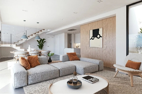 Villa in Benitachell(Benitatxell) zu verkaufen, Zona de estar 215 m², Terreno 824 m², 3 Schlafzimmer, 4 Badezimmer, Pool, ref.: VA-23232-8