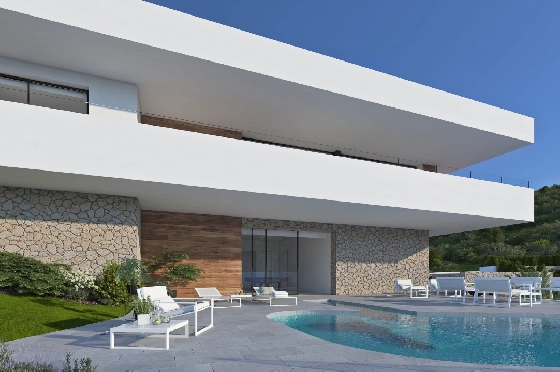 Villa in Benitachell(Cumbre del Sol) zu verkaufen, Zona de estar 267 m², Terreno 963 m², 3 Schlafzimmer, 4 Badezimmer, Pool, ref.: VA-23300-2