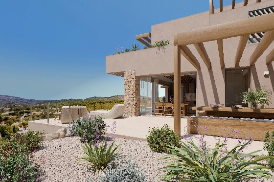 Villa in Lliber(Vall de Pop) zu verkaufen, Zona de estar 164 m², Terreno 468 m², 3 Schlafzimmer, 3 Badezimmer, Pool, ref.: VA-23425-15