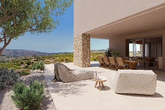 Villa in Lliber(Vall de Pop) zu verkaufen, Zona de estar 165 m², Terreno 437 m², 3 Schlafzimmer, 3 Badezimmer, Pool, ref.: VA-23429-20