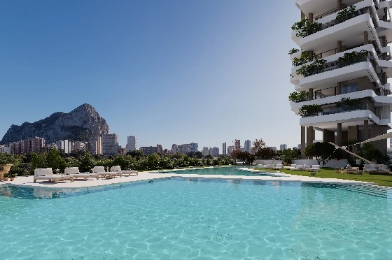Apartment in Calpe(Calpe) zu verkaufen, Zona de estar 91 m², 2 Schlafzimmer, 2 Badezimmer, Pool, ref.: VA-EBB13-16