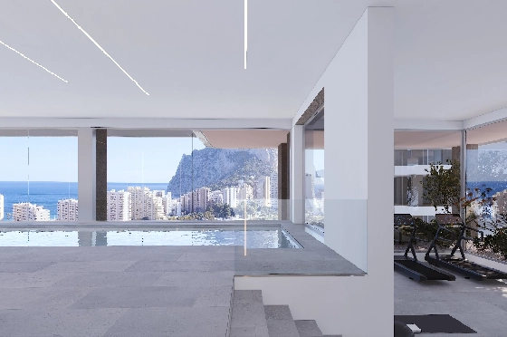 Apartment in Calpe(Calpe) zu verkaufen, Zona de estar 91 m², 2 Schlafzimmer, 2 Badezimmer, Pool, ref.: VA-EBB13-17