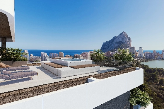 Apartment in Calpe(Calpe) zu verkaufen, Zona de estar 91 m², 2 Schlafzimmer, 2 Badezimmer, Pool, ref.: VA-EBB13-5