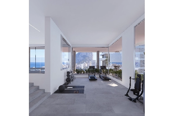 Apartment in Calpe(Calpe) zu verkaufen, Zona de estar 91 m², 2 Schlafzimmer, 2 Badezimmer, Pool, ref.: VA-EBB18-18