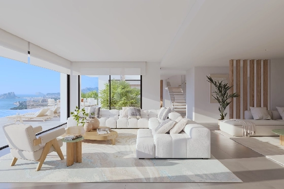 Villa in Benissa(Benissa) zu verkaufen, Zona de estar 434 m², + Fussbodenheizung, Klimaanlage, Terreno 1510 m², 4 Schlafzimmer, 6 Badezimmer, Pool, ref.: VA-24551-13
