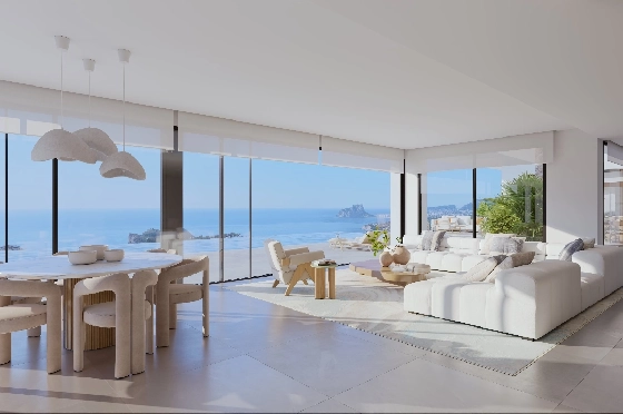 Villa in Benissa(Benissa) zu verkaufen, Zona de estar 434 m², + Fussbodenheizung, Klimaanlage, Terreno 1510 m², 4 Schlafzimmer, 6 Badezimmer, Pool, ref.: VA-24551-14