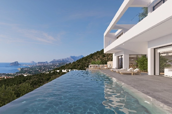 Villa in Benissa(Benissa) zu verkaufen, Zona de estar 434 m², + Fussbodenheizung, Klimaanlage, Terreno 1510 m², 4 Schlafzimmer, 6 Badezimmer, Pool, ref.: VA-24551-6