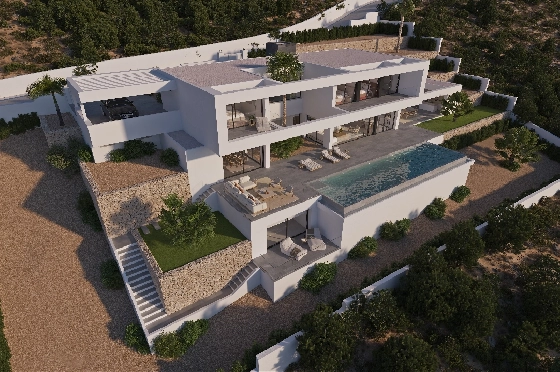 Villa in Benissa(Benissa) zu verkaufen, Zona de estar 434 m², + Fussbodenheizung, Klimaanlage, Terreno 1510 m², 4 Schlafzimmer, 6 Badezimmer, Pool, ref.: VA-24551-7