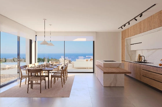 Villa in Benissa(Benissa) zu verkaufen, Zona de estar 434 m², + Fussbodenheizung, Klimaanlage, Terreno 1510 m², 4 Schlafzimmer, 6 Badezimmer, Pool, ref.: VA-24551-8