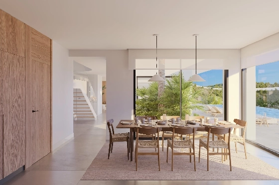 Villa in Benissa(Benissa) zu verkaufen, Zona de estar 434 m², + Fussbodenheizung, Klimaanlage, Terreno 1510 m², 4 Schlafzimmer, 6 Badezimmer, Pool, ref.: VA-24551-9
