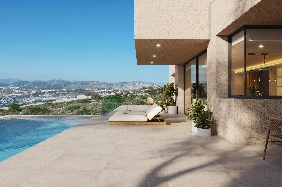 Villa in Benitachell(Cumbre del Sol) zu verkaufen, Zona de estar 239 m², + Fussbodenheizung, Klimaanlage, Terreno 1054 m², 4 Schlafzimmer, 5 Badezimmer, Pool, ref.: VA-24679-2