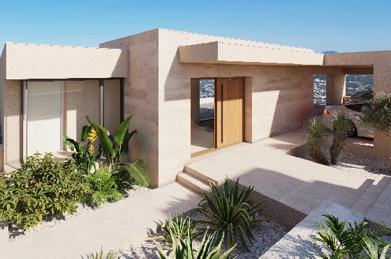 Villa in Benitachell(Cumbre del Sol) zu verkaufen, Zona de estar 239 m², + Fussbodenheizung, Klimaanlage, Terreno 1054 m², 4 Schlafzimmer, 5 Badezimmer, Pool, ref.: VA-24679-3