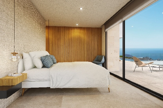 Villa in Benitachell(Cumbre del Sol) zu verkaufen, Zona de estar 239 m², + Fussbodenheizung, Klimaanlage, Terreno 1054 m², 4 Schlafzimmer, 5 Badezimmer, Pool, ref.: VA-24679-7