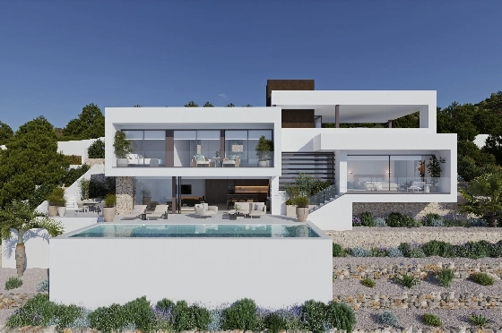 Villa in Altea(Altea) zu verkaufen, Zona de estar 249 m², Terreno 1006 m², 4 Schlafzimmer, 5 Badezimmer, Pool, ref.: VA-24652-4