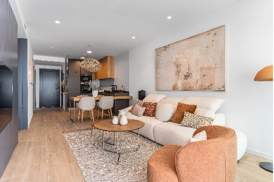 Apartment in Benitachell(Cumbre del Sol) zu verkaufen, Zona de estar 117 m², 3 Schlafzimmer, 2 Badezimmer, Pool, ref.: VA-PG067-12