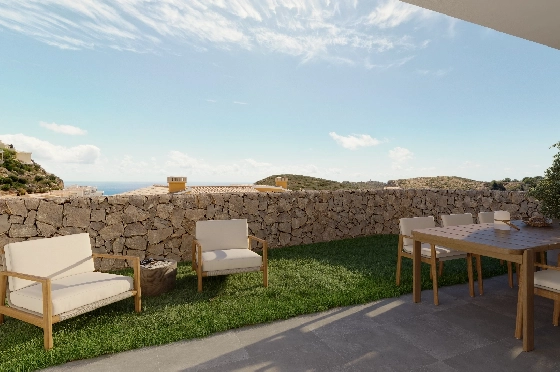 Apartment in Benitachell(Cumbre del Sol) zu verkaufen, Zona de estar 117 m², 3 Schlafzimmer, 2 Badezimmer, Pool, ref.: VA-PG067-40