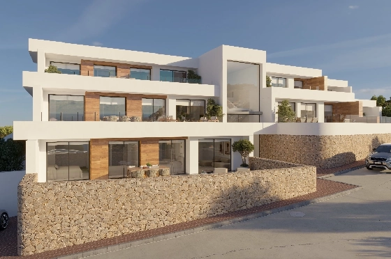 Apartment in Benitachell(Cumbre del Sol) zu verkaufen, Zona de estar 117 m², 3 Schlafzimmer, 2 Badezimmer, Pool, ref.: VA-PG067-44