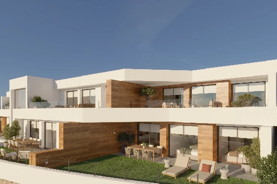 Apartment in Benitachell(Cumbre del Sol) zu verkaufen, Zona de estar 117 m², 3 Schlafzimmer, 2 Badezimmer, Pool, ref.: VA-PG067-47