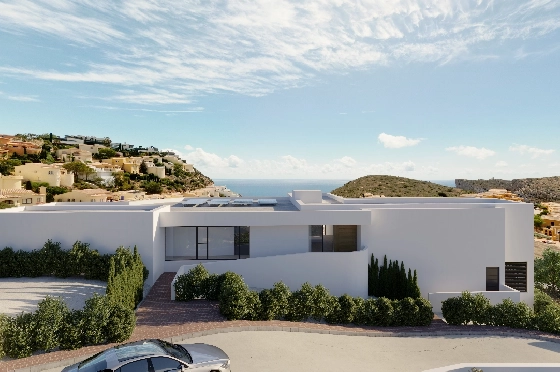 Apartment in Benitachell(Cumbre del Sol) zu verkaufen, Zona de estar 105 m², 3 Schlafzimmer, 2 Badezimmer, Pool, ref.: VA-PG069-45