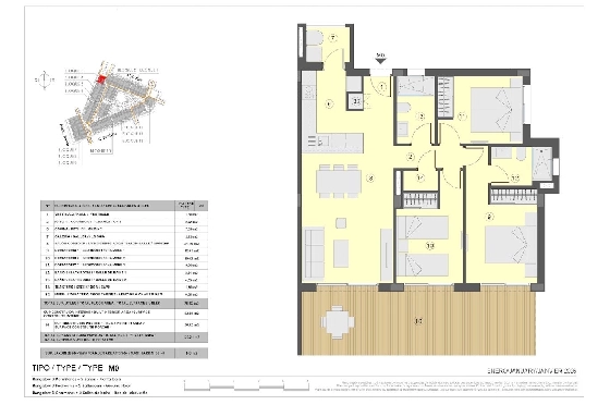 Erdgeschoss Apartment in Torrevieja zu verkaufen, Zona de estar 108 m², Zustand Erstbezug, 3 Schlafzimmer, 2 Badezimmer, Pool, ref.: HA-TON-271-A03-10
