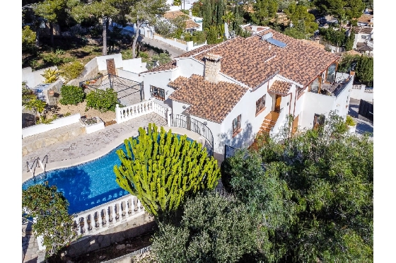 Villa in Moraira zu verkaufen, Zona de estar 285 m², Baujahr 2015, Klimaanlage, Terreno 960 m², 4 Schlafzimmer, 3 Badezimmer, Pool, ref.: AM-12646DR-1