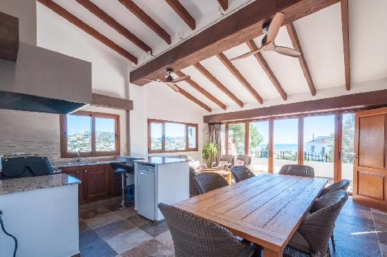 Villa in Moraira zu verkaufen, Zona de estar 285 m², Baujahr 2015, Klimaanlage, Terreno 960 m², 4 Schlafzimmer, 3 Badezimmer, Pool, ref.: AM-12646DR-16