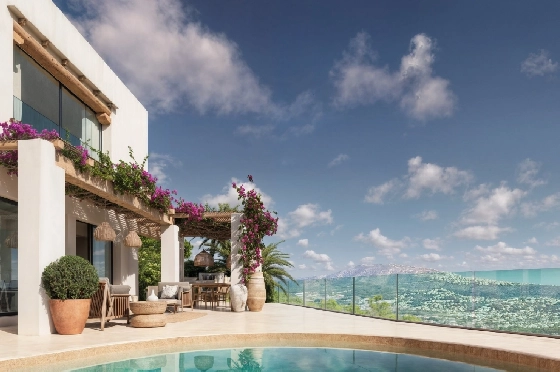 Villa in Moraira zu verkaufen, Zona de estar 185 m², Baujahr 2026, Klimaanlage, Terreno 778 m², 4 Schlafzimmer, 4 Badezimmer, Pool, ref.: AM-12682DA-6