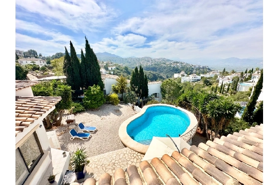 Villa in Pego zu verkaufen, Zona de estar 320 m², Baujahr 2009, Klimaanlage, Terreno 1166 m², 5 Schlafzimmer, 4 Badezimmer, Pool, ref.: O-V98014-39