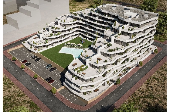 Apartment in San Miguel de Salinas zu verkaufen, Zona de estar 104 m², Zustand Erstbezug, 3 Schlafzimmer, 2 Badezimmer, Pool, ref.: HA-SMN-225-A02-3