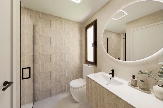 Erdgeschoss Apartment in Los Alcazares zu verkaufen, Zona de estar 101 m², Zustand Erstbezug, 3 Schlafzimmer, 2 Badezimmer, Pool, ref.: HA-LAN-451-A01-10