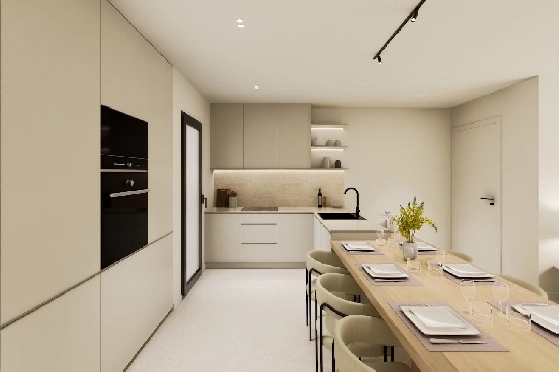 Erdgeschoss Apartment in Los Alcazares zu verkaufen, Zona de estar 101 m², Zustand Erstbezug, 3 Schlafzimmer, 2 Badezimmer, Pool, ref.: HA-LAN-451-A01-4