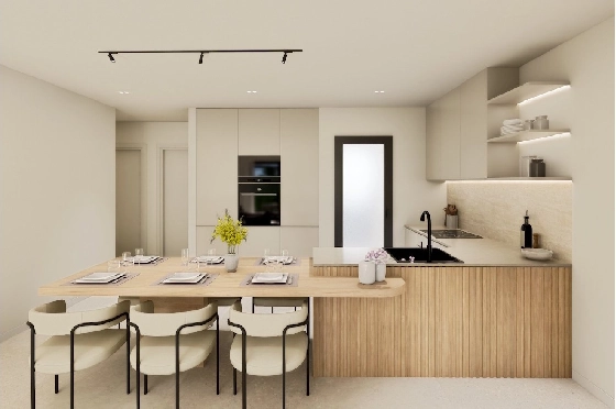 Erdgeschoss Apartment in Los Alcazares zu verkaufen, Zona de estar 101 m², Zustand Erstbezug, 3 Schlafzimmer, 2 Badezimmer, Pool, ref.: HA-LAN-451-A01-5