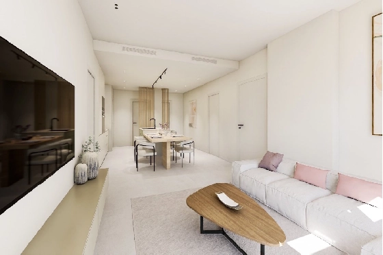 Penthouse Apartment in Los Alcazares zu verkaufen, Zona de estar 145 m², Zustand Erstbezug, 3 Schlafzimmer, 2 Badezimmer, Pool, ref.: HA-LAN-451-A02-4