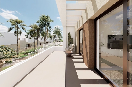 Penthouse Apartment in Los Alcazares zu verkaufen, Zona de estar 145 m², Zustand Erstbezug, 3 Schlafzimmer, 2 Badezimmer, Pool, ref.: HA-LAN-451-A02-6