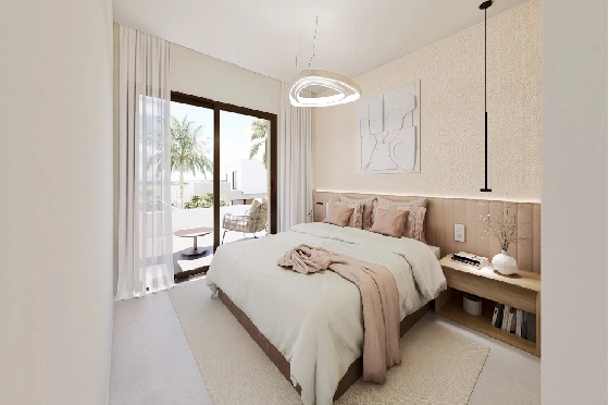 Penthouse Apartment in Los Alcazares zu verkaufen, Zona de estar 145 m², Zustand Erstbezug, 3 Schlafzimmer, 2 Badezimmer, Pool, ref.: HA-LAN-451-A02-7