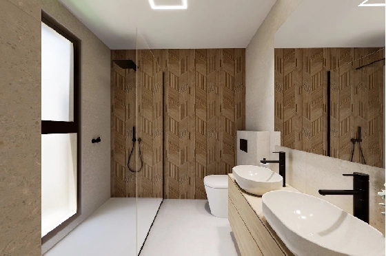 Penthouse Apartment in Los Alcazares zu verkaufen, Zona de estar 145 m², Zustand Erstbezug, 3 Schlafzimmer, 2 Badezimmer, Pool, ref.: HA-LAN-451-A02-8