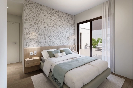 Villa in Los Alcazares zu verkaufen, Zona de estar 129 m², Zustand Erstbezug, Terreno 202 m², 3 Schlafzimmer, 2 Badezimmer, Pool, ref.: HA-LAN-451-E01-5
