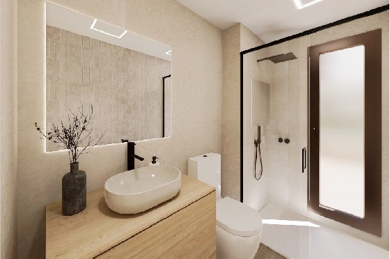 Villa in Los Alcazares zu verkaufen, Zona de estar 129 m², Zustand Erstbezug, Terreno 202 m², 3 Schlafzimmer, 2 Badezimmer, Pool, ref.: HA-LAN-451-E01-6