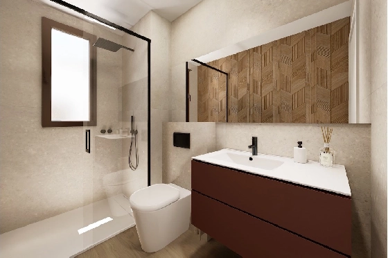 Villa in Los Alcazares zu verkaufen, Zona de estar 129 m², Zustand Erstbezug, Terreno 202 m², 3 Schlafzimmer, 2 Badezimmer, Pool, ref.: HA-LAN-451-E01-8