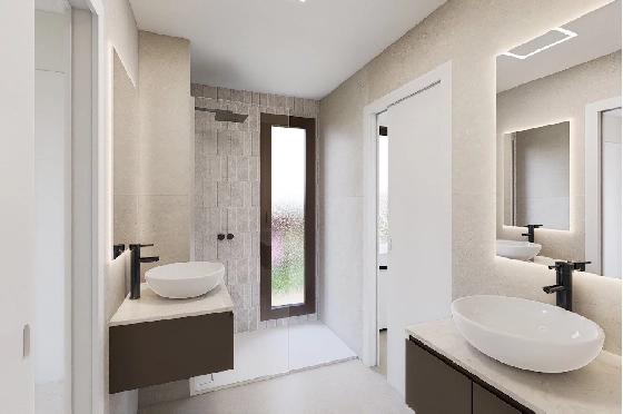 Villa in Los Alcazares zu verkaufen, Zona de estar 197 m², Zustand Erstbezug, Terreno 356 m², 3 Schlafzimmer, 3 Badezimmer, Pool, ref.: HA-LAN-451-E03-12