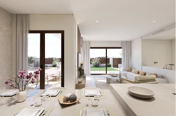 Villa in Los Alcazares zu verkaufen, Zona de estar 197 m², Zustand Erstbezug, Terreno 356 m², 3 Schlafzimmer, 3 Badezimmer, Pool, ref.: HA-LAN-451-E03-5