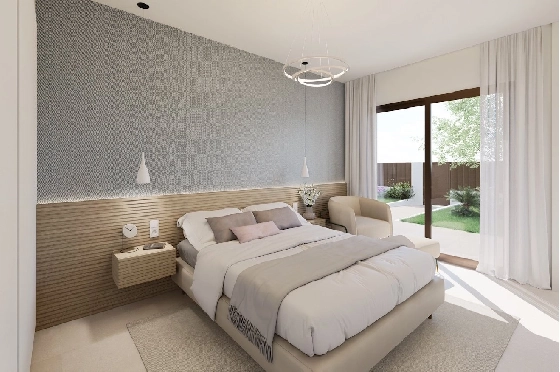 Villa in Los Alcazares zu verkaufen, Zona de estar 197 m², Zustand Erstbezug, Terreno 356 m², 3 Schlafzimmer, 3 Badezimmer, Pool, ref.: HA-LAN-451-E03-8