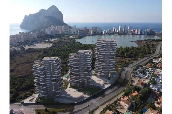 Etagen Apartment in Calpe zu verkaufen, Zona de estar 116 m², Zustand Erstbezug, + fussboden, Klimaanlage, 2 Schlafzimmer, 2 Badezimmer, Pool, ref.: HA-CAN-160-A01-5